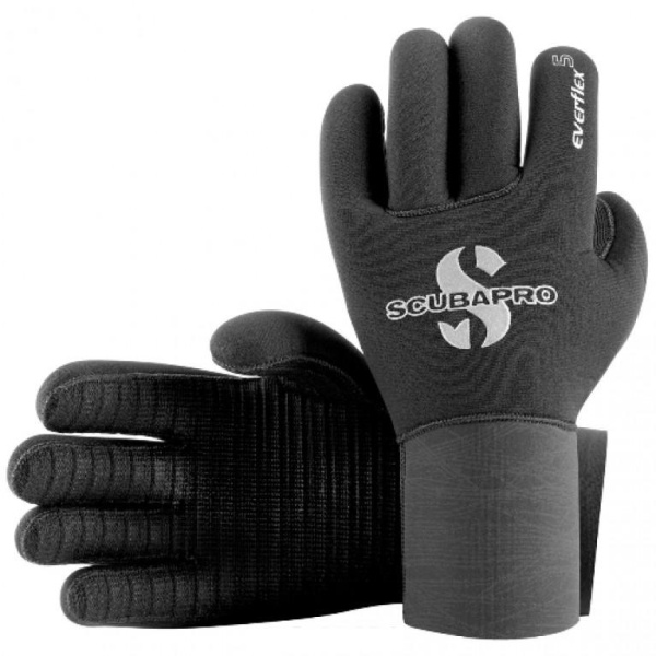 Перчатки Everflex 2012 5мм (Унисекс; XL; черный)